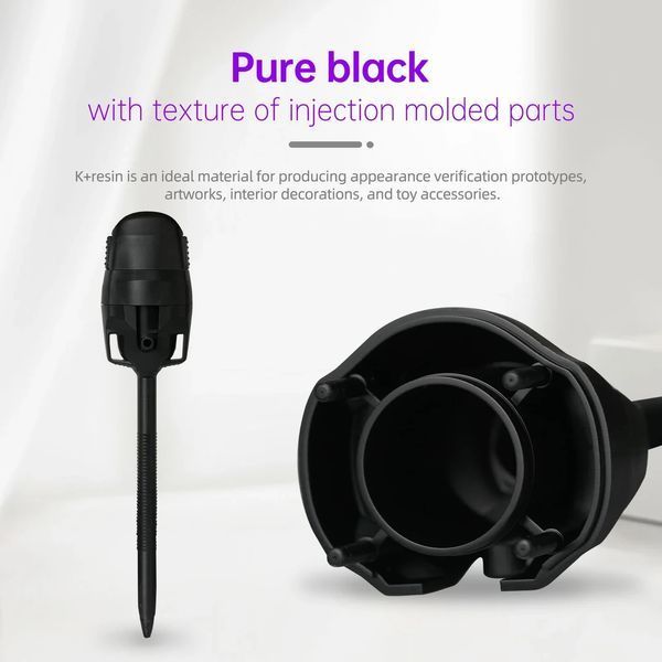 Фотополімерна смола RESIONE K+ Black Tough ABS-Like RES05 фото