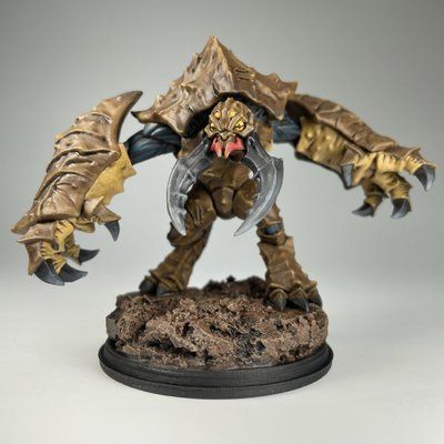 Umber Hulk Бурый Увалень - Миниатюра для настольных ролевых игр D&D , Pathfinder Миниатюра05 фото
