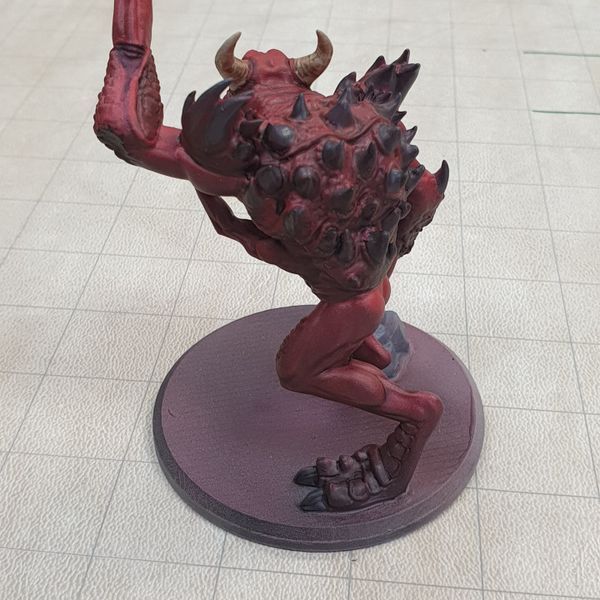 Glabrezu Глабрезу - Мініатюра для настільних рольових ігор D&D , Pathfinder Миниатюра07 фото