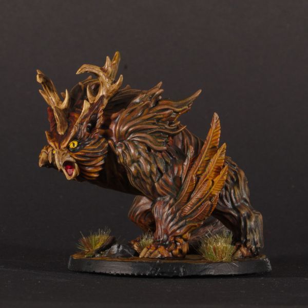 Owlbear Совомед &mdash; Мініатюра для настільних рольових ігор D&D, Pathfinder Миниатюра08 фото