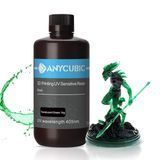 Фотополімерна смола Anycubic (UV Resin) Basic напівпрозорий зелений, 1 RES69 фото