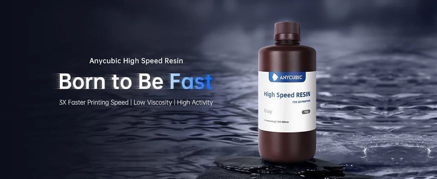Високошвидкісна фотополімерна смола Anycubic High Speed Resin RES93 фото
