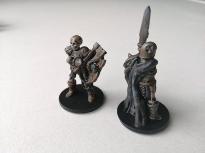 Скелет Воин - Миниатюра для настольных ролевых игр D&D , Pathfinder (Skeleton) Миниатюра10 фото