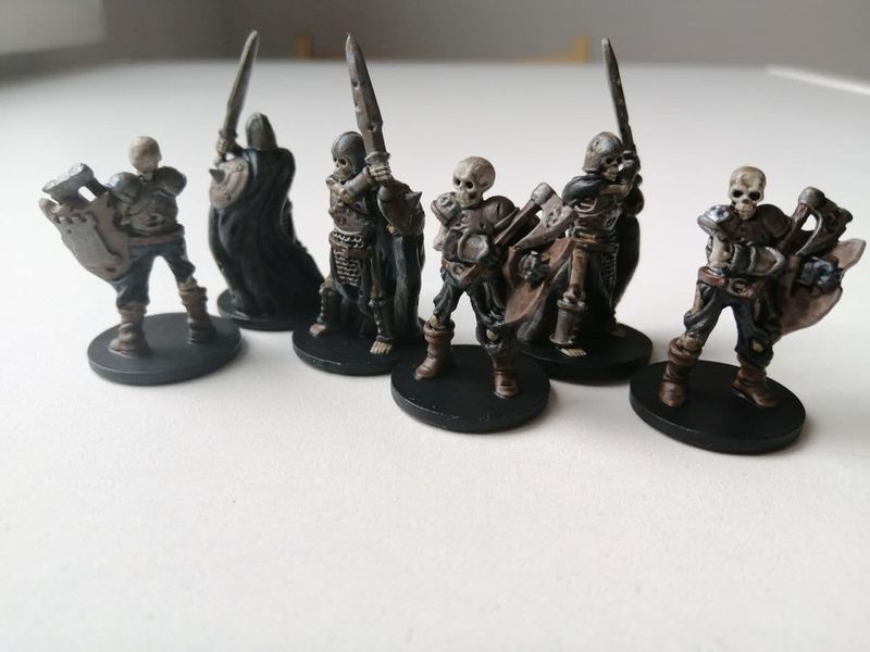 Скелет Воин - Миниатюра для настольных ролевых игр D&D , Pathfinder (Skeleton) Миниатюра10 фото