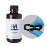 Гнучка фотополімерна смола (резина) F69 Black Flexible Rubber-like RES26 фото