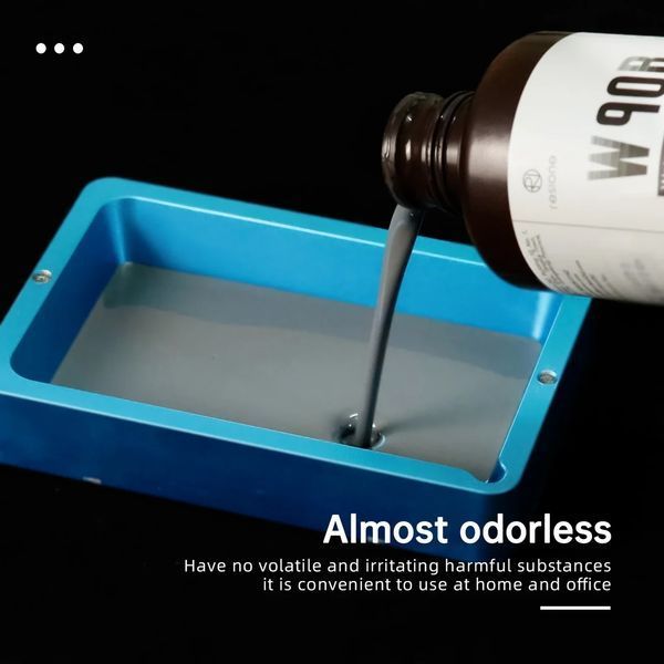 Обрабатываемая водой фотополимерная смола RESIONE W90B Water Washable 3D Printer Resin Not Brittle RES14 фото