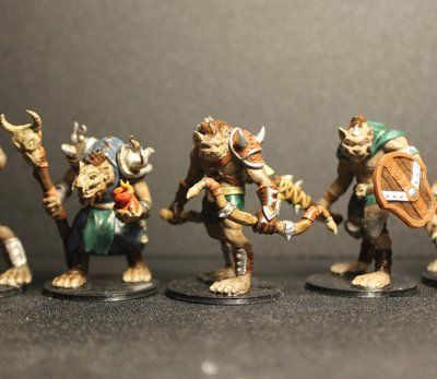 Гноллы - Миниатюра для настольных ролевых игр D&D , Pathfinder (Gnoll) Миниатюра10 фото