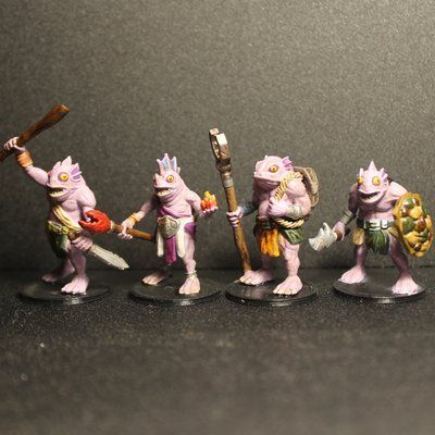 Куо-Тоа Kuo-Toa - Миниатюра для настольных ролевых игр D&D , Pathfinder Миниатюра14 фото